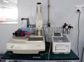 氧化鋁陶瓷坩堝支架圓柱度檢測(cè)