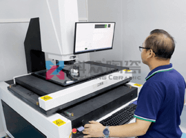 氧化鋁陶瓷坩堝支架二次元檢測(cè)